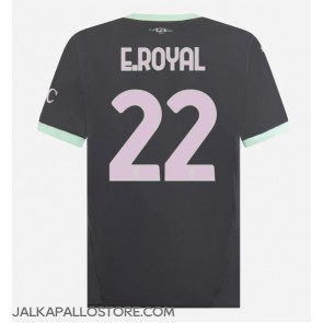 AC Milan Emerson Royal #22 Kolmaspaita 2024-25 Lyhythihainen